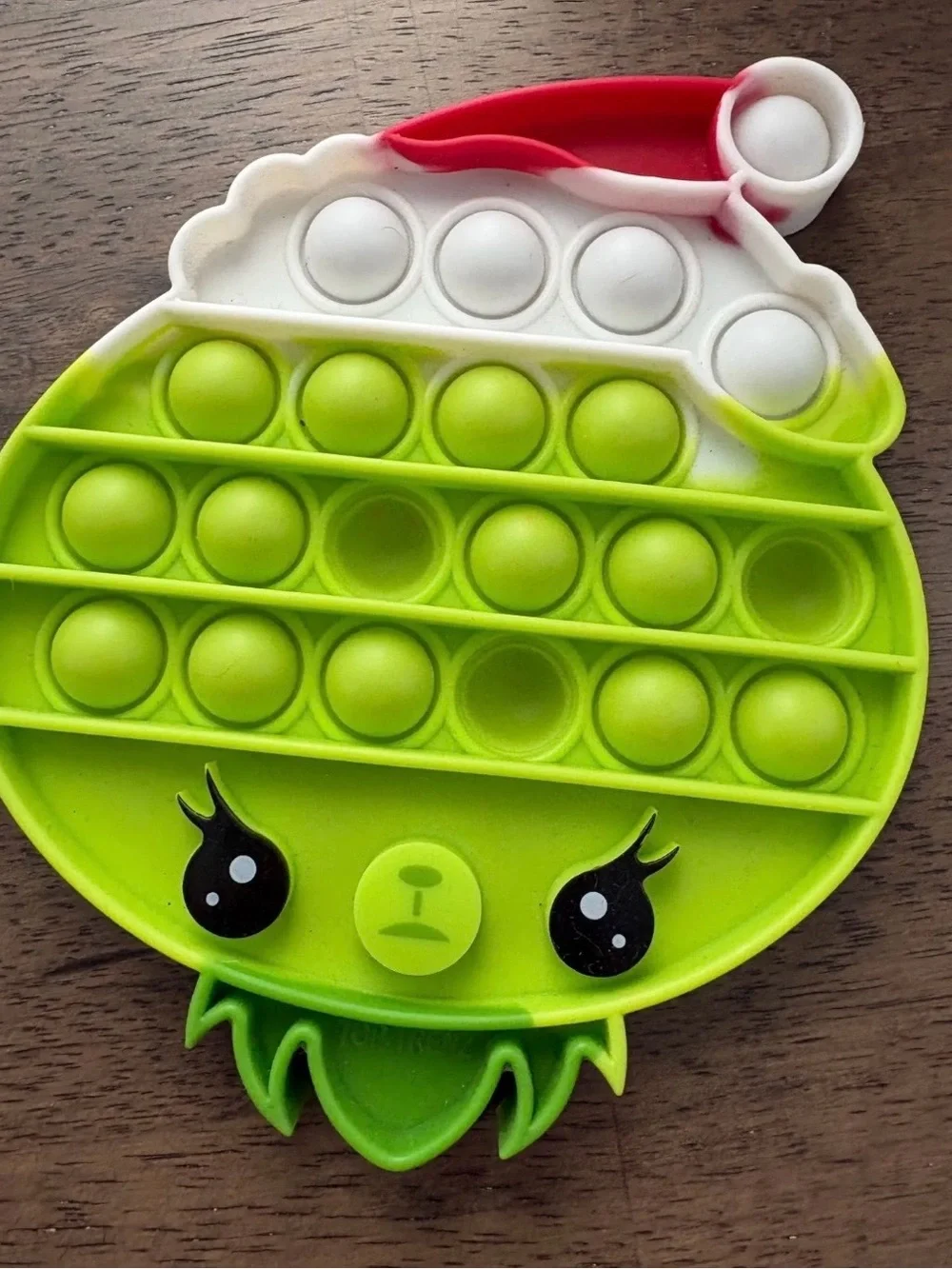 Grinch Pop-It Sensory Toy for Kids
